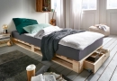 Infanskids palletbed met lade in de maat 90x200